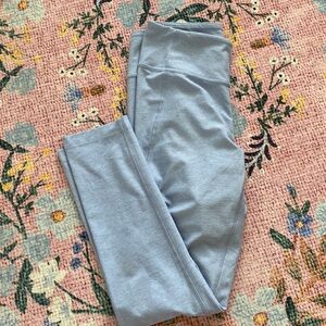 Outdoor Voices Blue Spacedye leggings